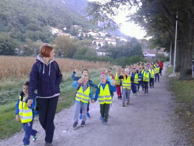 Pohod v Vrhpolje, 1.a in 1.b razred