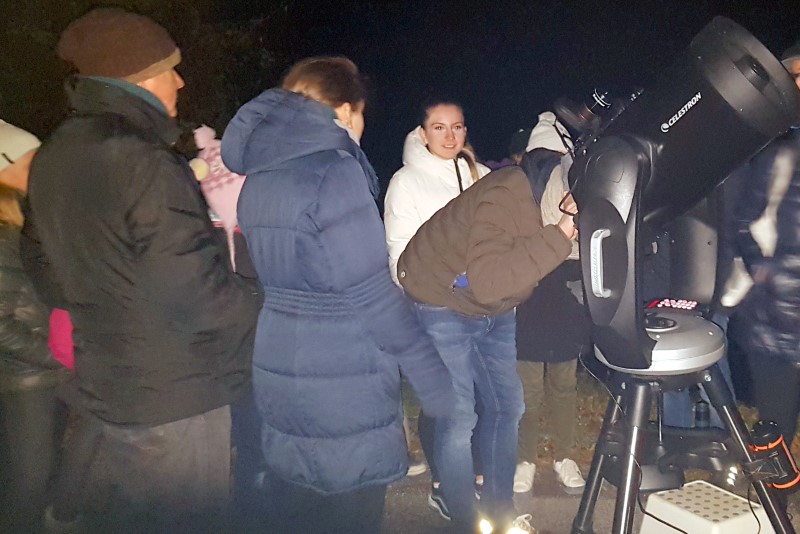 Astronomsko opazovanje v Benečiji in v Ložah