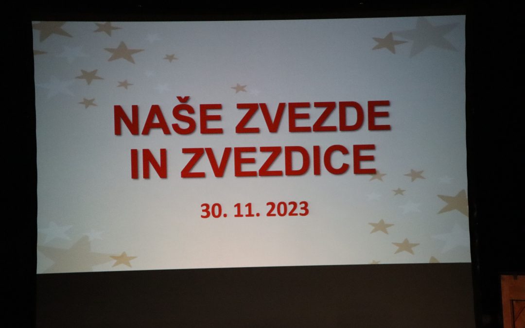 NAŠE ZVEZDE IN ZVEZDICE NA OŠ VIPAVA